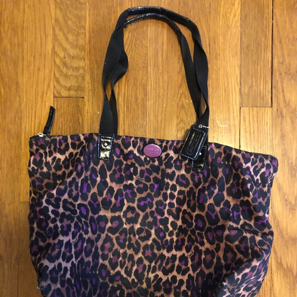 Vintage Cheetah Print Purse